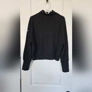 ALO Waffle Weekend Escape Mock Turtleneck